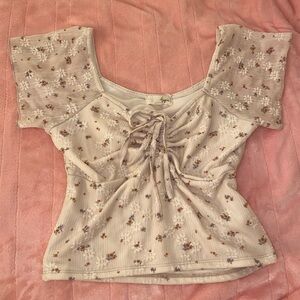 Floral Women's Top - Size Small